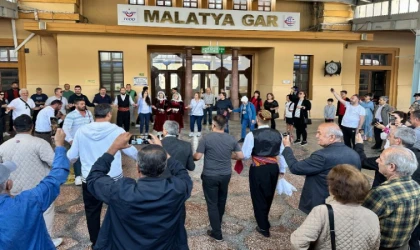 Turistik trenin ilk durağı Malatya