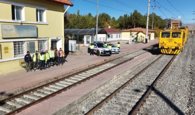 Malatya'da Demiryolu Kazalarına İlişkin Önlemler Arttı!