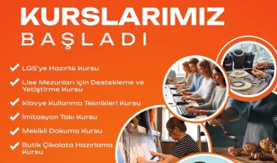 Yeşilyurt Belediyesi Meslek Edindirme Kursları Açtı!