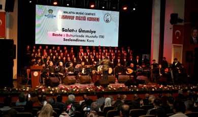 Malatya'da Tasavvuf Müziği Konseri Verildi!