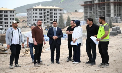 Başkan Taşkın Evlerin Teslimi İçin Tarih Verdi!
