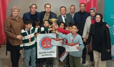 Begüm Kartal İlkokulu Satrançta Malatya Birincisi Oldu!