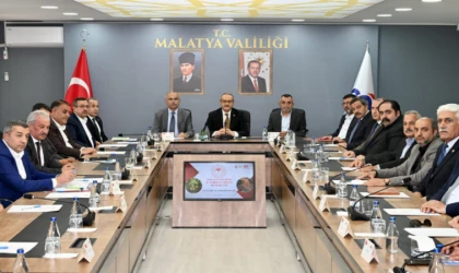 Malatya Valiliği Zirai Don Toplantısı Yaptı!
