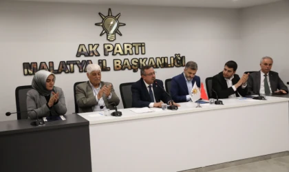 AK Parti Malatya İl Başkanı Ali Bakan Çalışmalara Başladı!