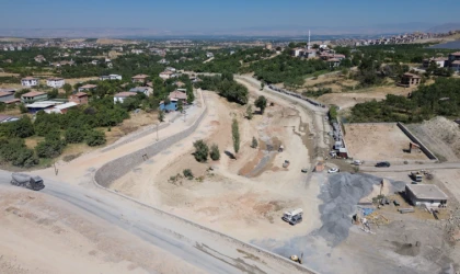 Battalgazi Belediyesi 180 Dönümlük Alanı Bitirmekte Kararlı