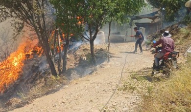 Doğanyol'da Yangın Tekrar Ediyor!
