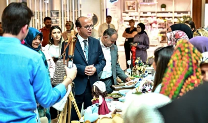 Kadınların El Emeği Eserler Yeşilyurt’ta Sergiye Çıktı