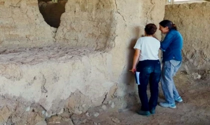 Malatya Arslantepe Höyüğü’nde Restorasyon Çalışmaları Sürüyor