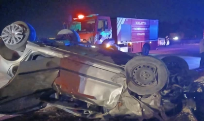 Malatya - Sivas Yolunda Trafik Kazası! 5 Yaralı