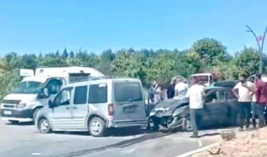 Malatya’da 4 Aracın Karıştığı Kazada 9 Kişi Yaralandı