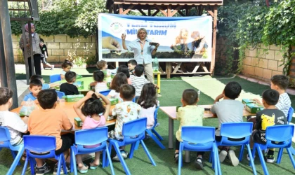 Yeşilyurt Belediyesi Miniklere Tarım Sevgisi Aşılıyor