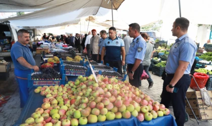 Battalgazi Zabıta Ekiplerinden Pazar Denetimi