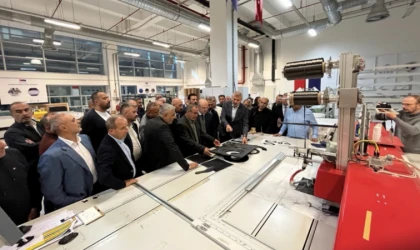 MTSO heyeti Bursa Model Fabrikada incelemelerde bulundu