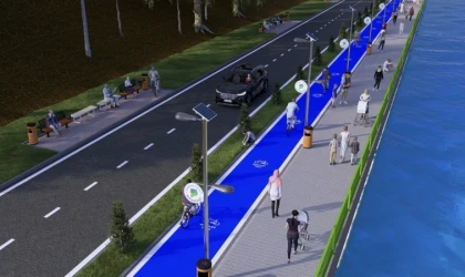 Başkan Geçit, “Beylerderesi Bisiklet ve Yürüyüş Yolu” Projesini İnceledi