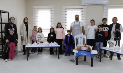 Battalgazi’de Çocuklar Ara Tatili Verimli Geçirdi