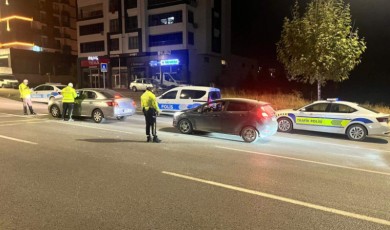 Malatya Yüzakı Caddesinde Gece Asayiş Denetimi