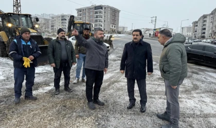Battalgazi Belediyesi Kar Temizliğini Sürdürüyor!