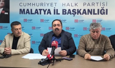 CHP Malatya İl Başkanı Yıldız, Belediyeleri Topa Tuttu!