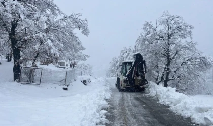 Doğanşehir Belediyesi Kar Mesaisini Sürdüyor