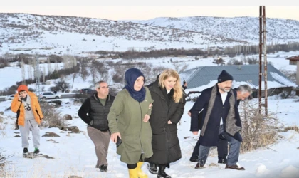 Milletvekili Ölmeztoprak Arguvan’da Gönüllere Dokundu