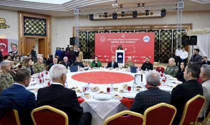 Malatya Valiliği Şehit Yakınları ve Gazilerle İftar Yaptı