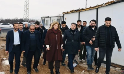 Milletvekili Ölmeztoprak Akçadağ Çalışmalarını İnceledi