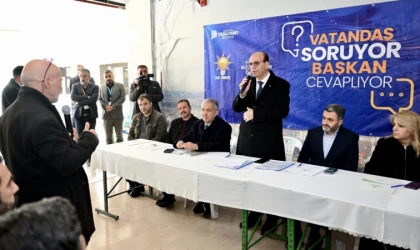 Başkan Geçit, O Mahalle’nin Sorunlarını Dinledi