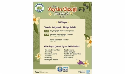 2.Zeytin Çiçeği Festivali Başlıyor