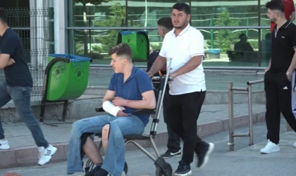 Malatya’da Acemi Kasaplar Hastane’nin Yolunu Tuttu