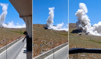 İkizce Deprem Konutları’nda Dinamitli Patlatma Korkuttu