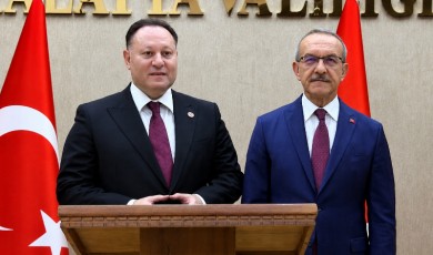 KKTC Cumhuriyet Meclisi Başkanı Dr. Ziya Öztürkler Malatya'da!