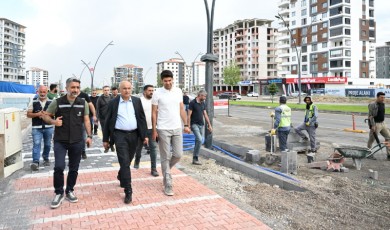 Malatya'da 95 Noktada Yol ve Altyapı Çalışması Sürüyor
