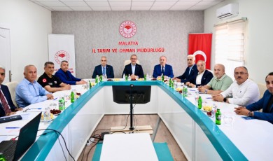 Malatya'da Kayısı Rekoltesi İçin Kritik Toplantı