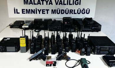 Malatya'da Sahte Polis Algısı Oluşturan Telsizcilere Operasyon!