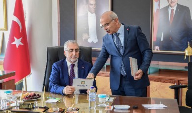 Bakan Işıkhan’dan Malatya Büyükşehir Belediyesi’ne Ziyaret