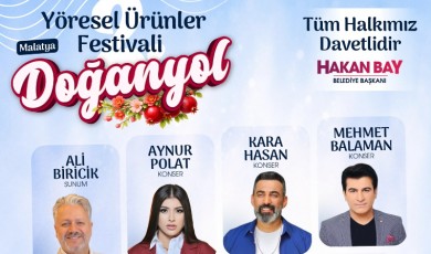 Doğanyol’da Yöresel Ürünler Festivali Heyecanı