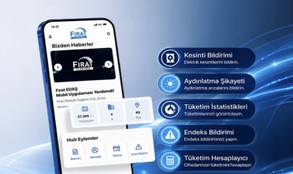 Fırat EDAŞ Mobil Uygulaması Yenilendi