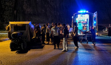 Güney Kuşak Yolunda Motosiklet Kazası: Sürücü Yaralandı