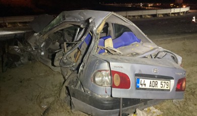 Hekimhan’da Feci Kaza: 1 Ölü, 1 Yaralı