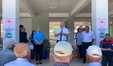 Malatya'da Çiftçilere Tarım Ekipmanı Verildi