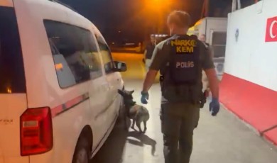 Narkotik Köpeği Tepki Verdi, Gizli Bölmeden Uyuşturucu Çıktı