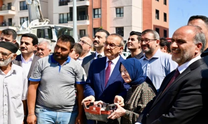 Malatya Valisi Seddar Yavuz O Cami’nin Temelini Attı