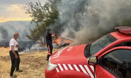 Malatya’da Beside Yangın!