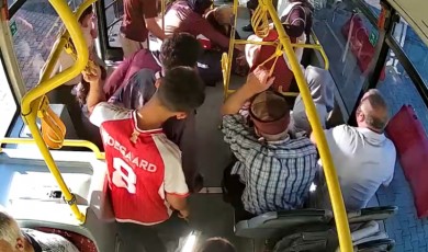 Malatya’da Otobüste Sağlık Alarmı
