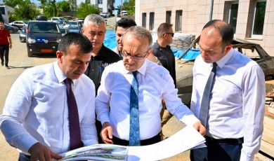 Vali Yavuz Pütürge’de Yatırımları Mercek Altına Aldı