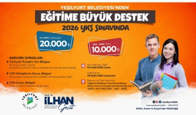 Yeşilyurt Belediyesi'nden Eğitime Büyük Destek!