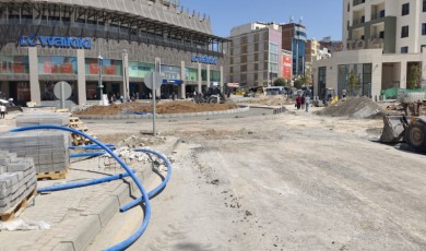Akpınar’da Yol Ve Kavşak Düzenleme Çalışmaları Sürüyor