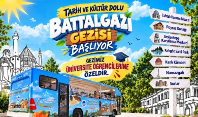 Battalgazi Belediyesi'nden Öğrencilere Tarih ve Kültür Gezisi