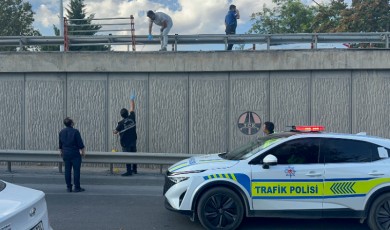 Çevreyolunda Yürürken Alt Geçide Düştü