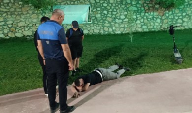 Elektrikli Scooter’dan Düştü, Hastaneye Kaldırıldı